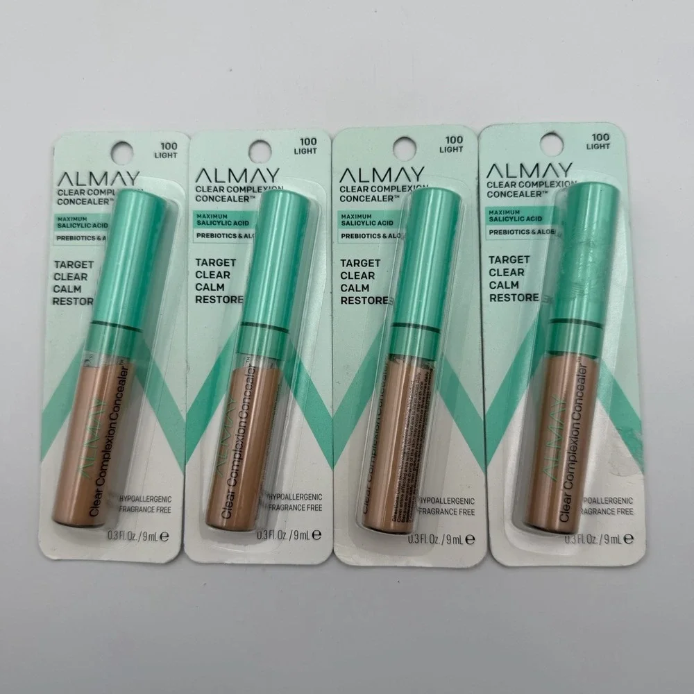 (4) Almay Clear Complexion‎ Concealer With Salicylic Acid 100 LIGHT